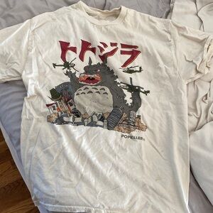 POPKILLER Totoro x Godzilla T-shirt
